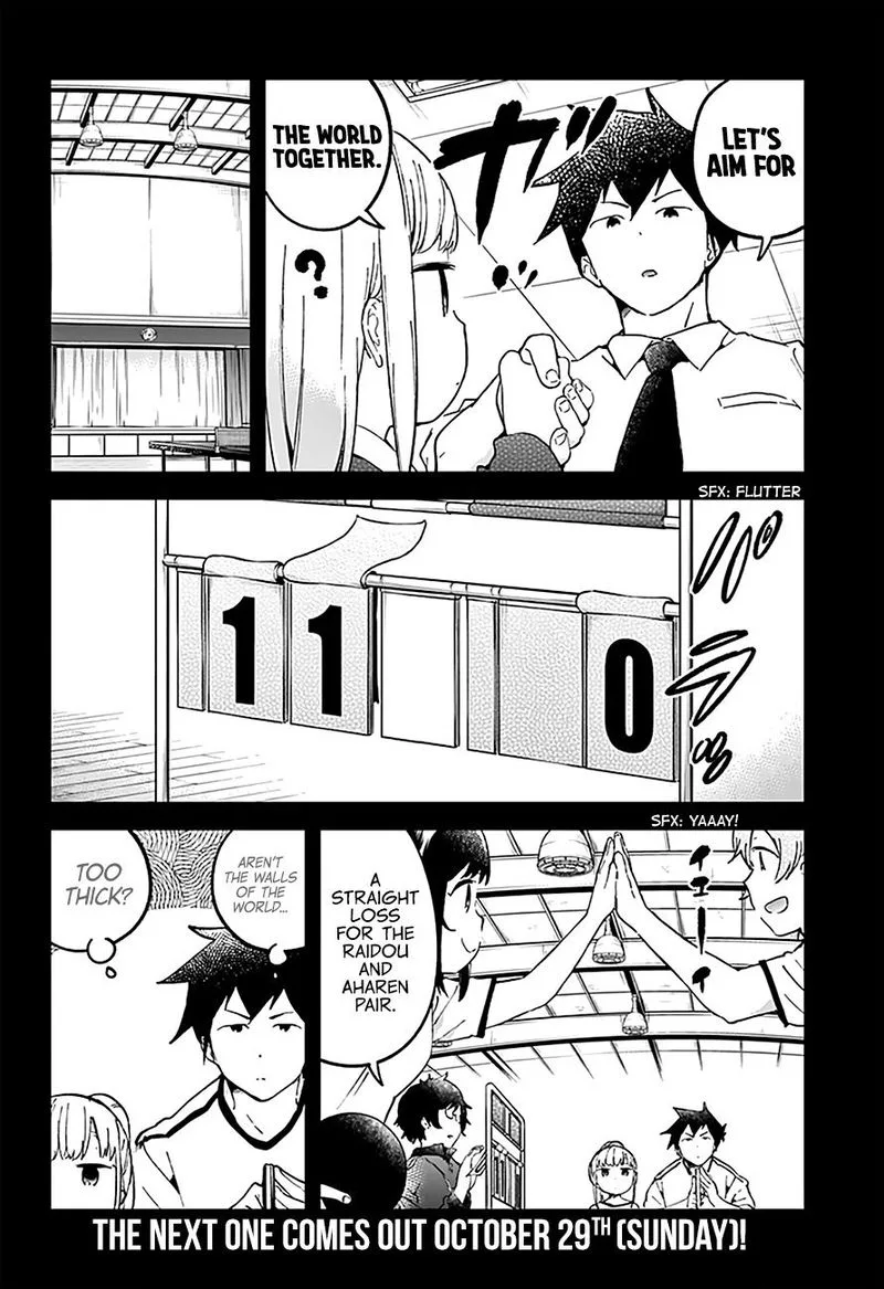 Aharen-san wa Hakarenai Chapter 21 page 17