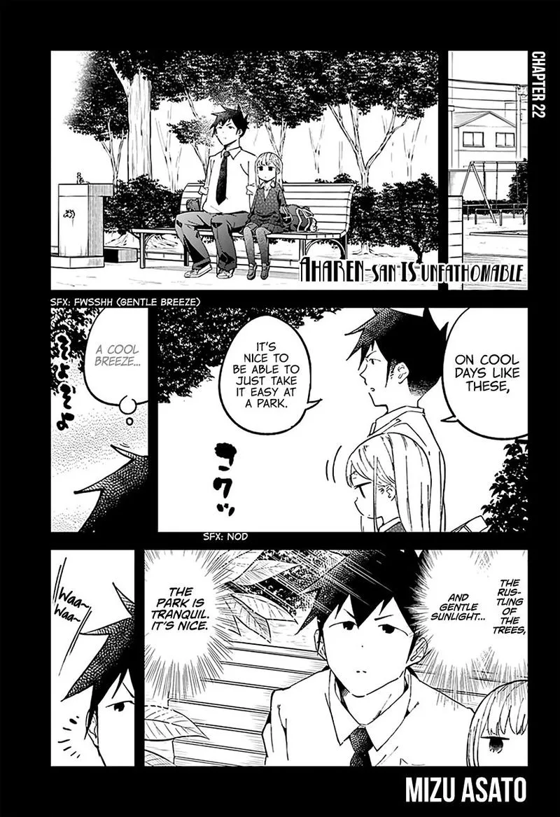 Aharen-san wa Hakarenai Chapter 22 page 2