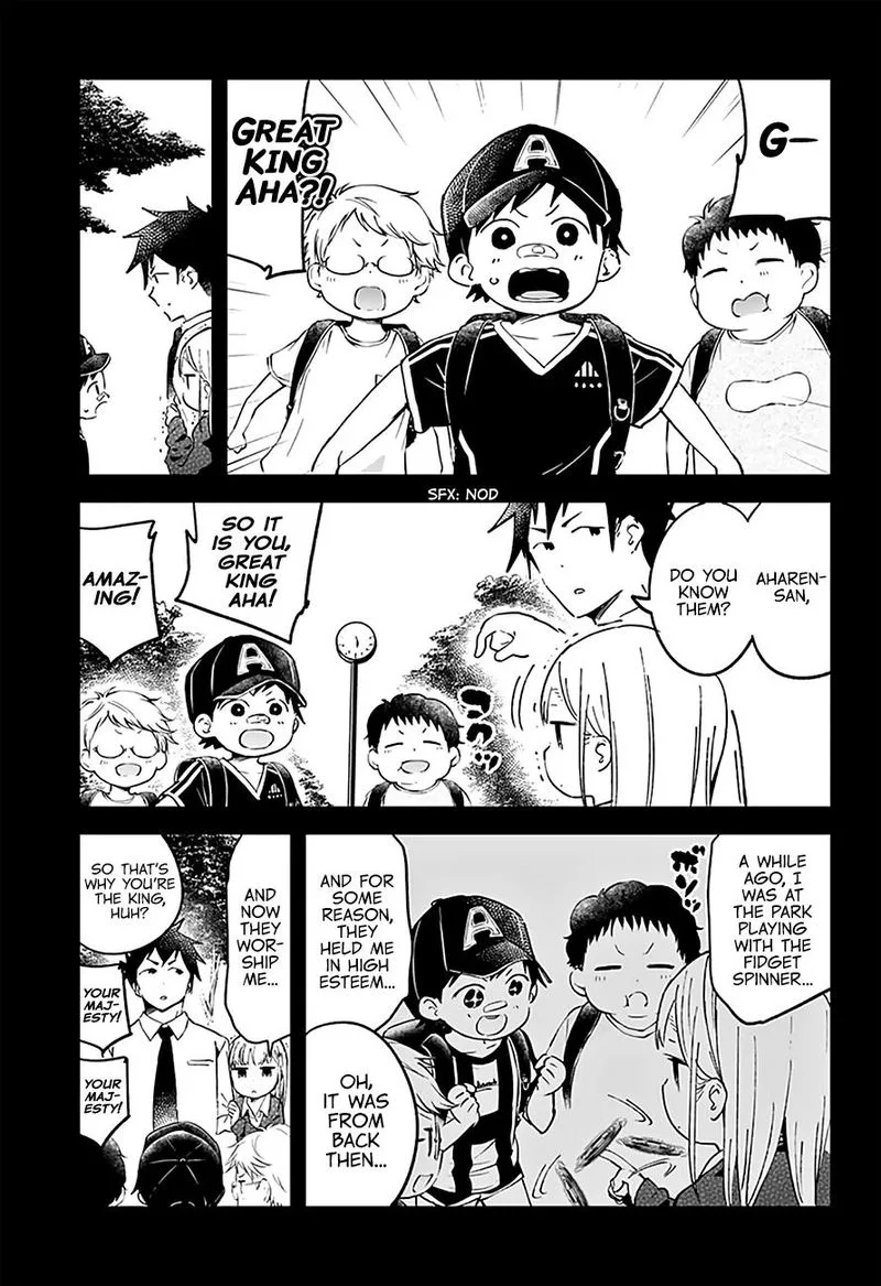 Aharen-san wa Hakarenai Chapter 22 page 4