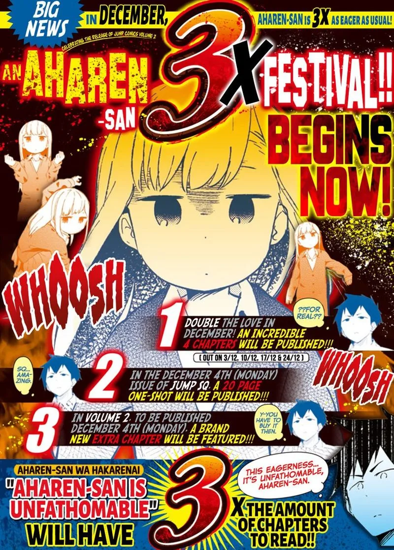 Aharen-san wa Hakarenai Chapter 25 page 1