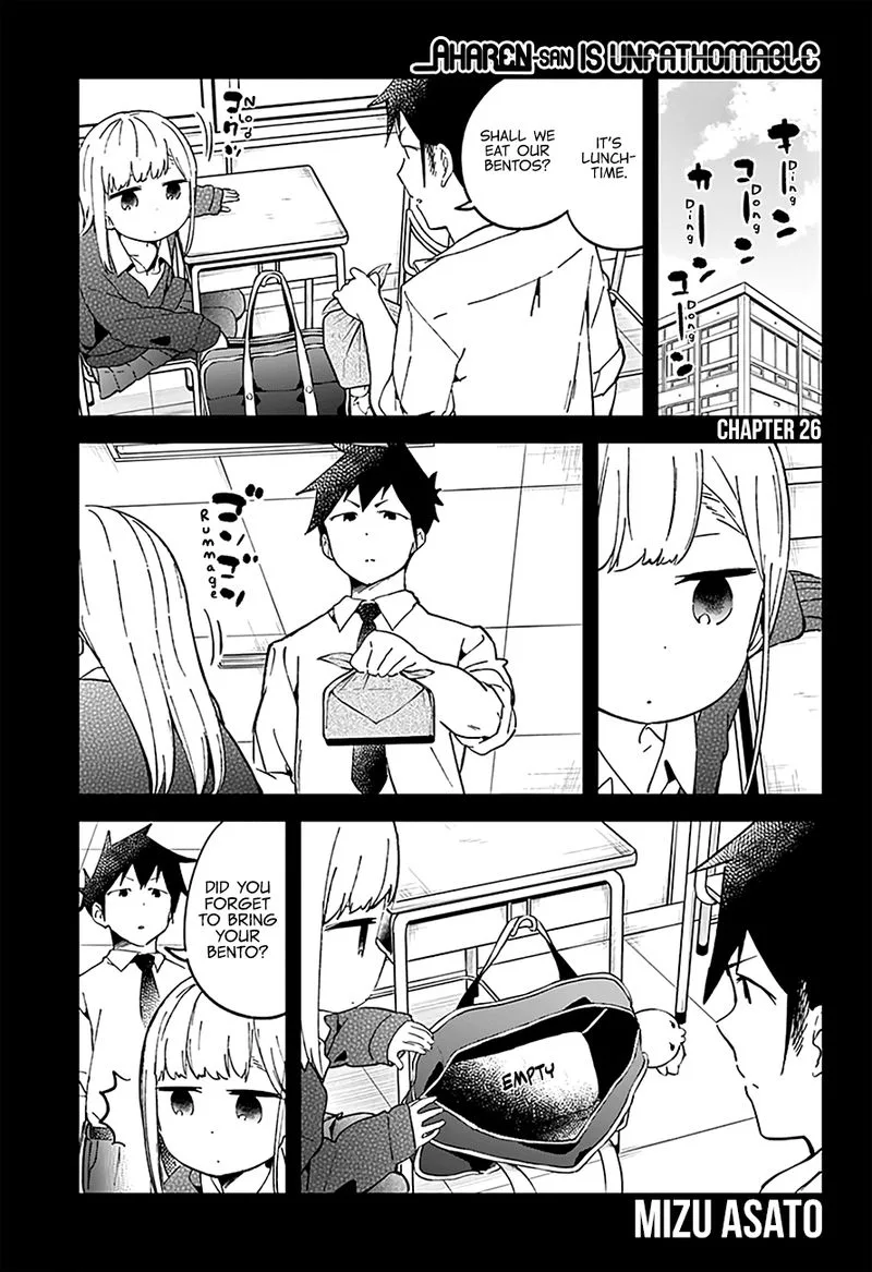 Aharen-san wa Hakarenai Chapter 26 page 3