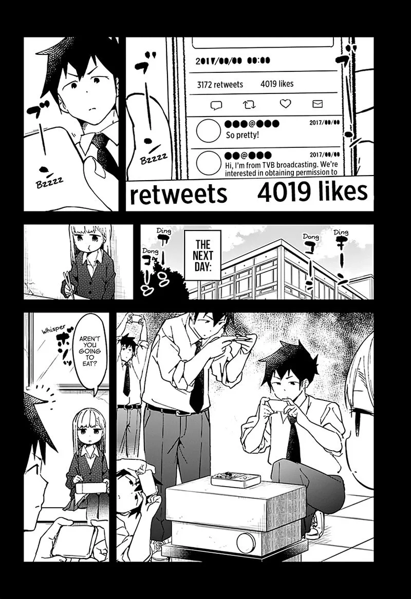Aharen-san wa Hakarenai Chapter 27 page 4