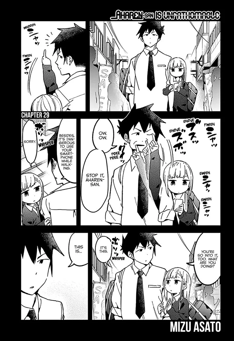 Aharen-san wa Hakarenai Chapter 29 page 2