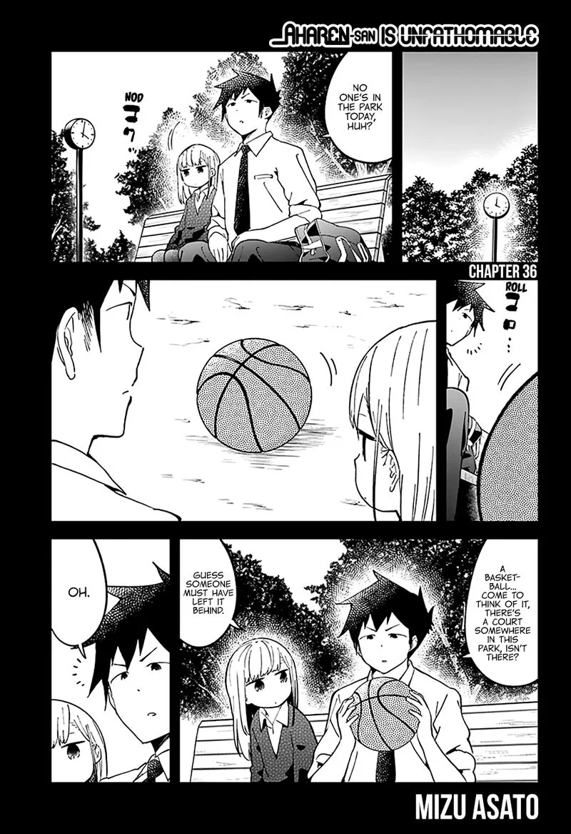 Aharen-san wa Hakarenai Chapter 36 page 2