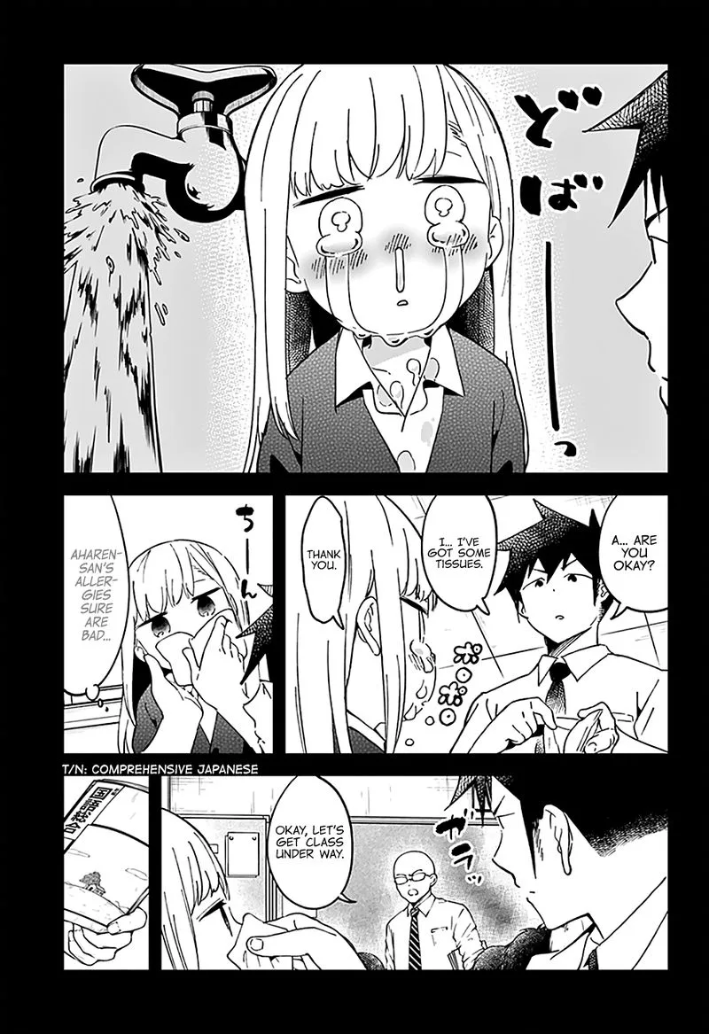 Aharen-san wa Hakarenai Chapter 37 page 6