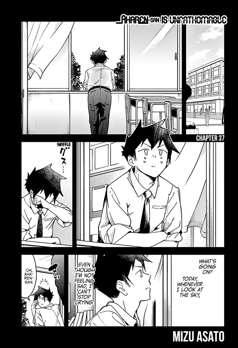 Aharen-san wa Hakarenai Chapter 37 page 2