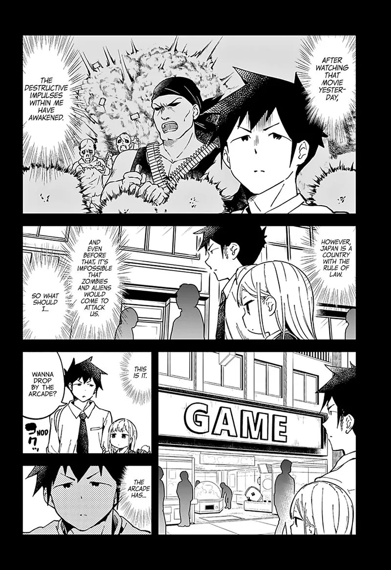 Aharen-san wa Hakarenai Chapter 38 page 3