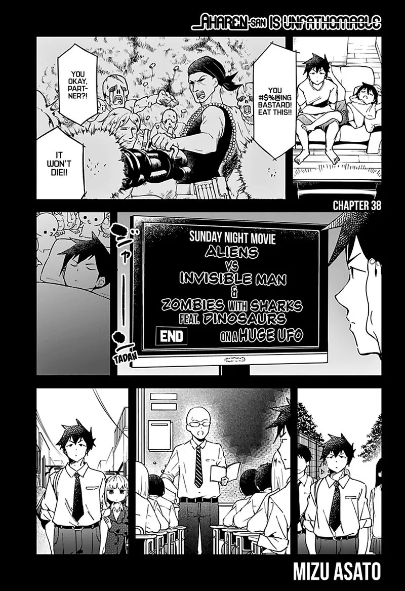 Aharen-san wa Hakarenai Chapter 38 page 2