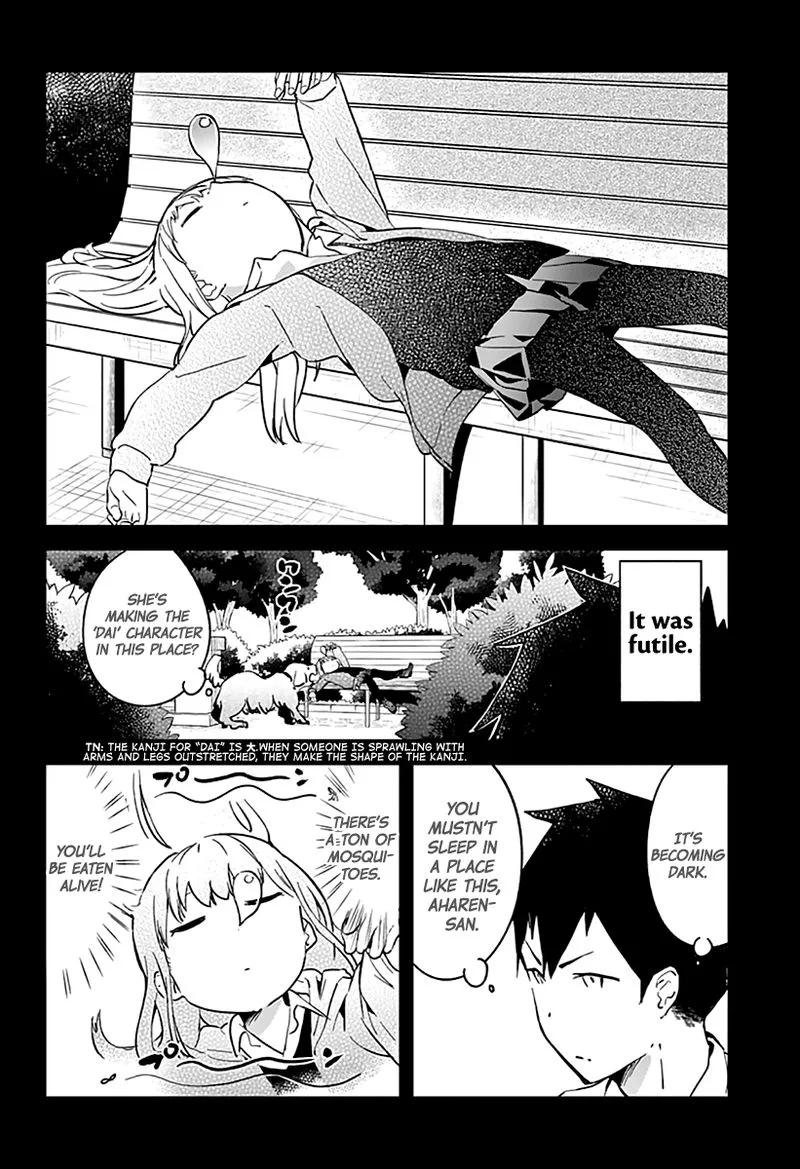 Aharen-san wa Hakarenai Chapter 4 page 8