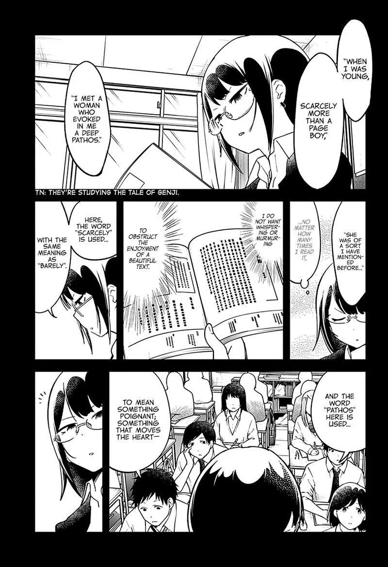 Aharen-san wa Hakarenai Chapter 40 page 4