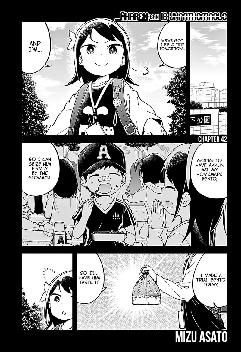 Aharen-san wa Hakarenai Chapter 42 page 2