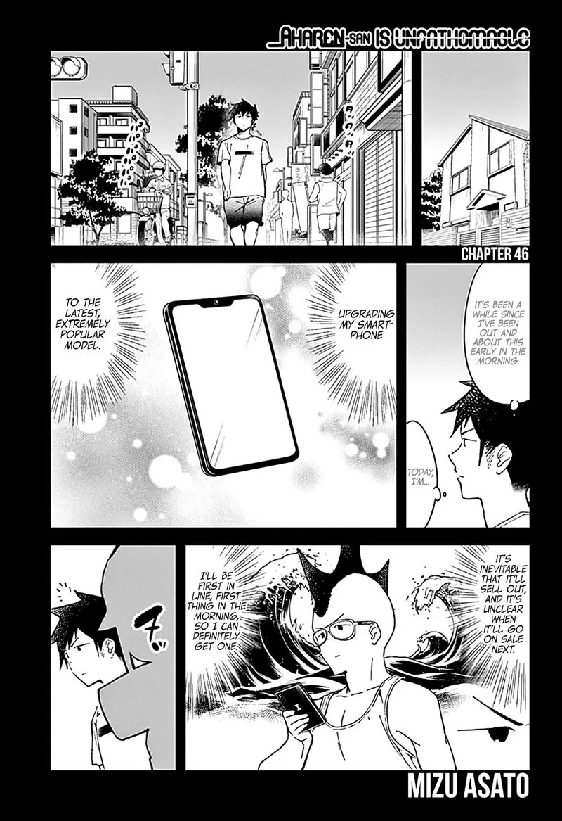 Aharen-san wa Hakarenai Chapter 46 page 2