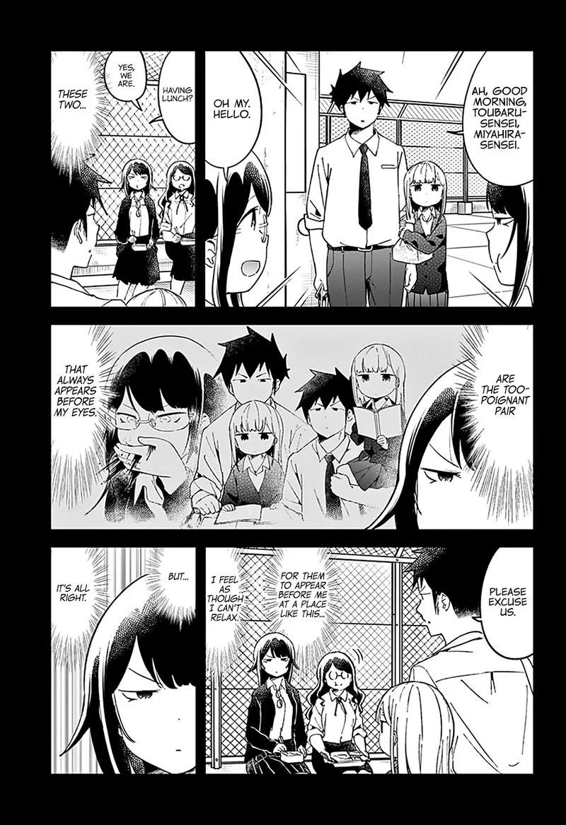 Aharen-san wa Hakarenai Chapter 48 page 4