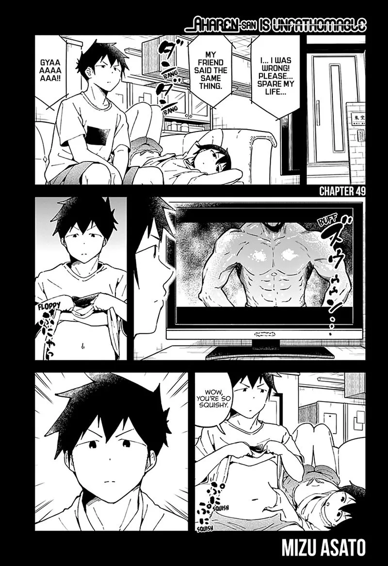 Aharen-san wa Hakarenai Chapter 49 page 2