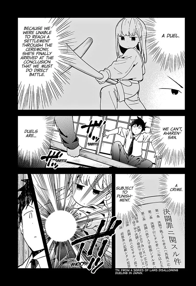 Aharen-san wa Hakarenai Chapter 50 page 14