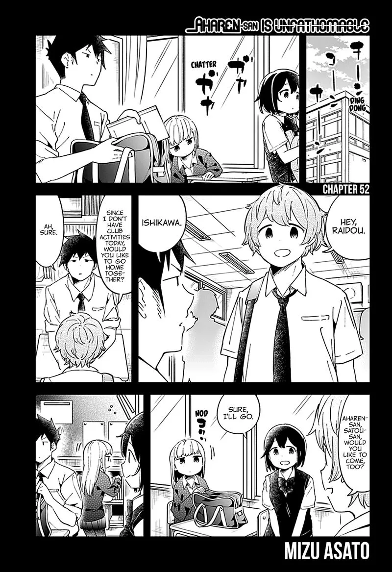 Aharen-san wa Hakarenai Chapter 52 page 2