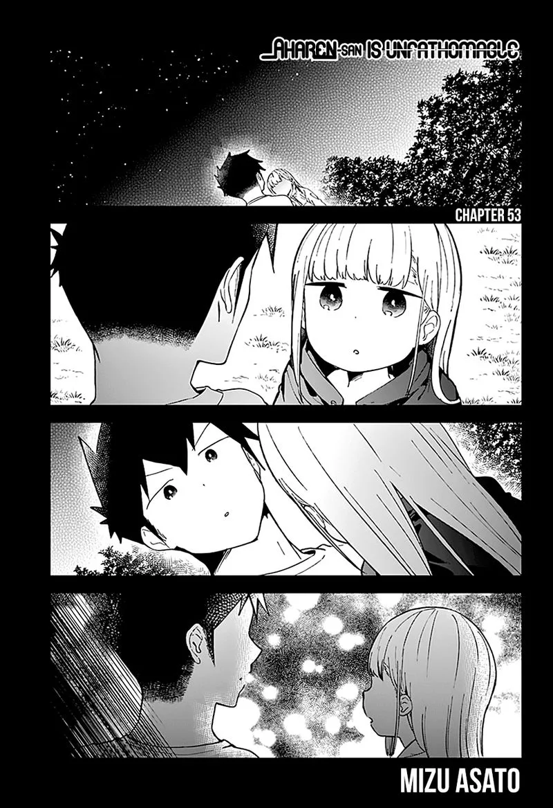 Aharen-san wa Hakarenai Chapter 53 page 1