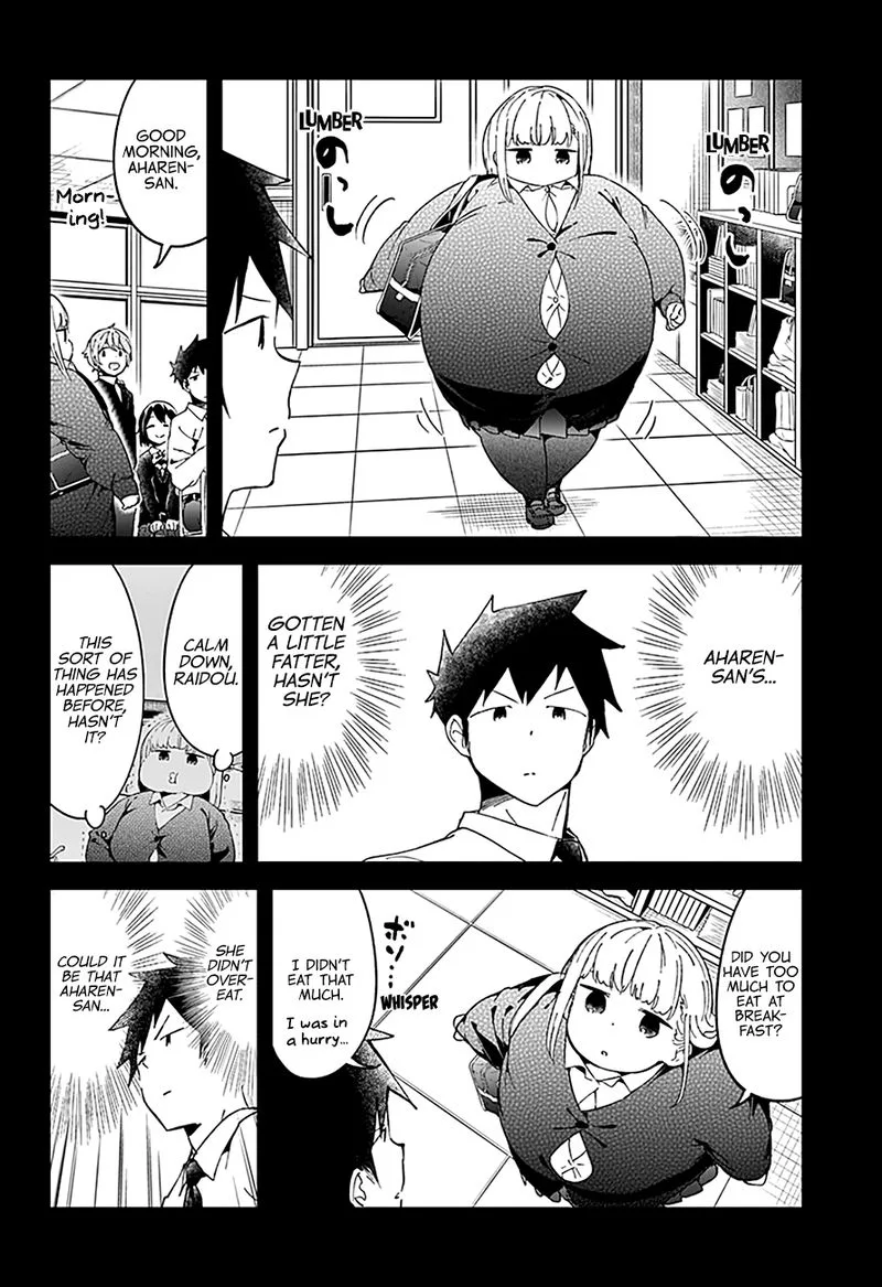Aharen-san wa Hakarenai Chapter 55 page 3