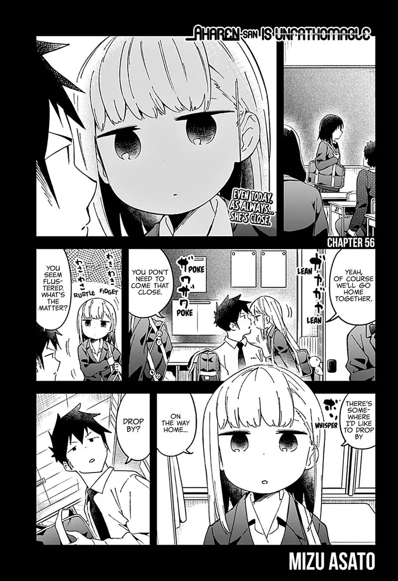 Aharen-san wa Hakarenai Chapter 56 page 2