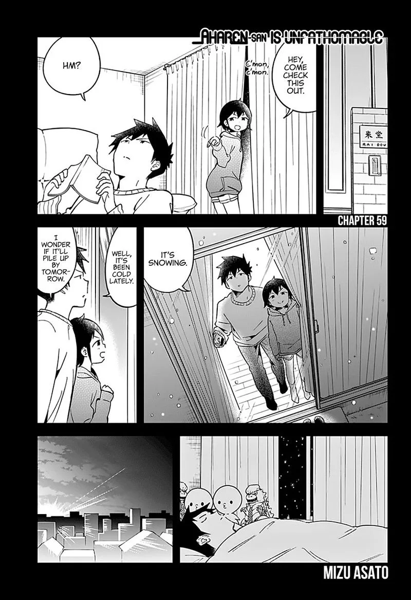 Aharen-san wa Hakarenai Chapter 59 page 2