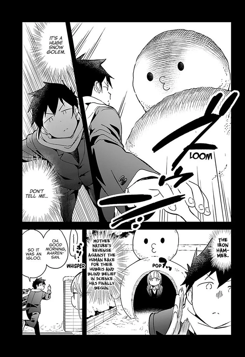 Aharen-san wa Hakarenai Chapter 59 page 4