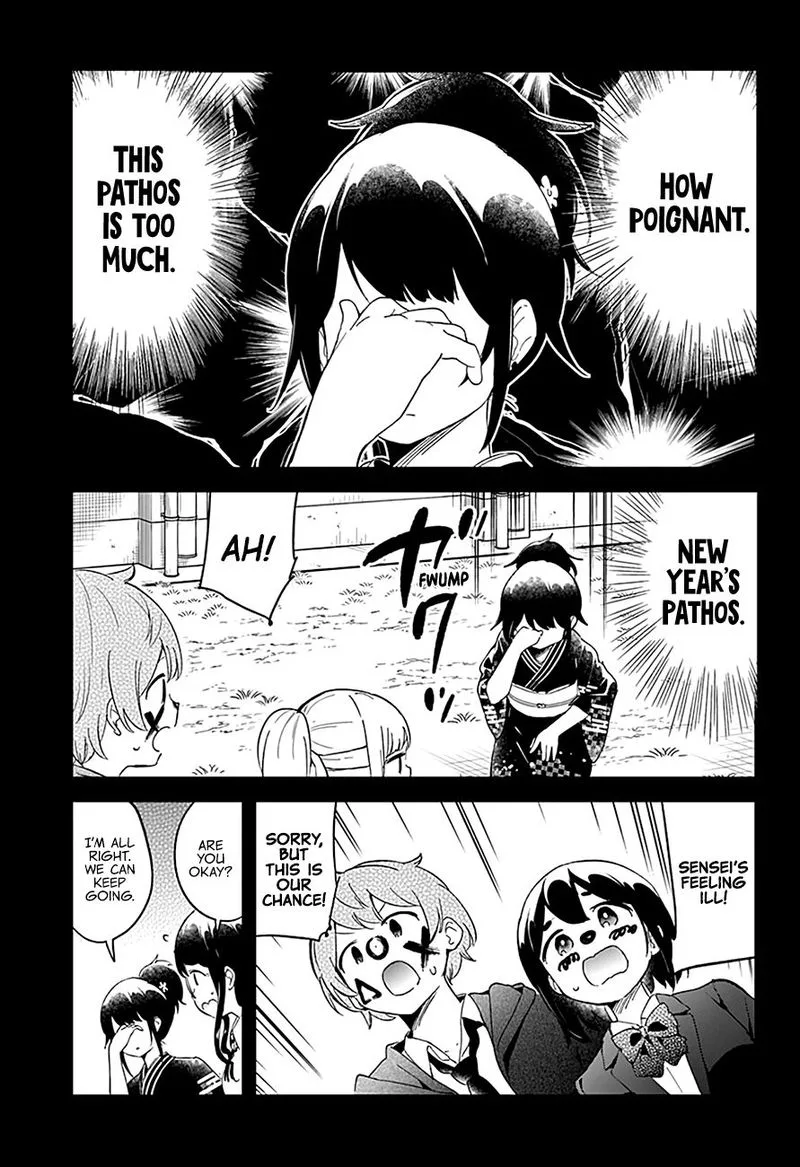 Aharen-san wa Hakarenai Chapter 60 page 9