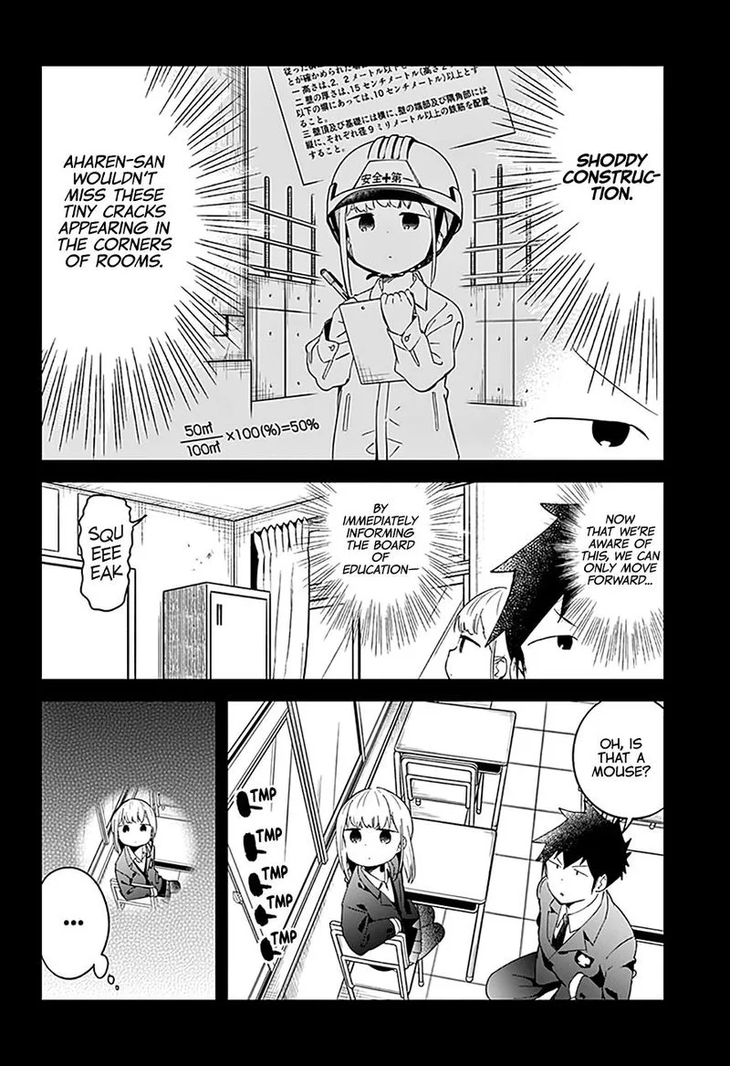 Aharen-san wa Hakarenai Chapter 63 page 4