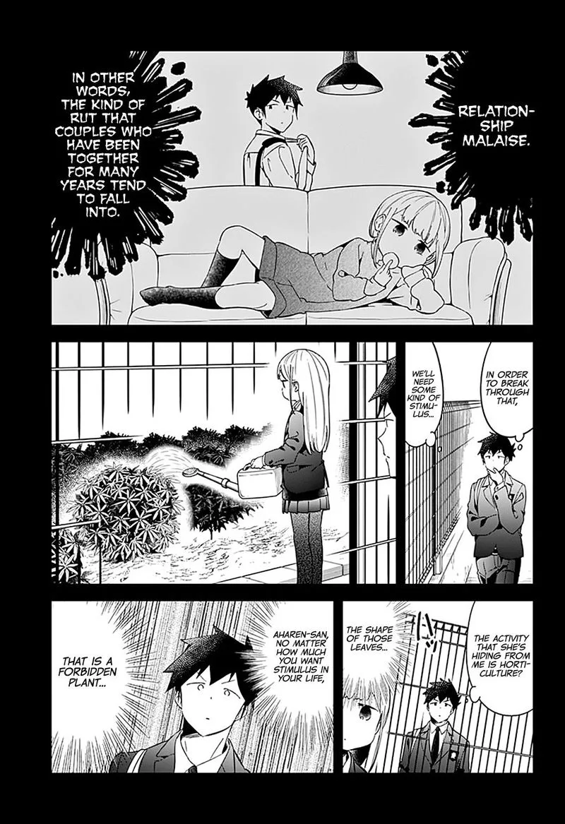 Aharen-san wa Hakarenai Chapter 65 page 3