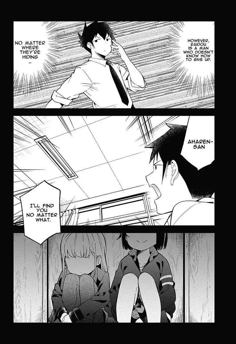 Aharen-san wa Hakarenai Chapter 68 page 8