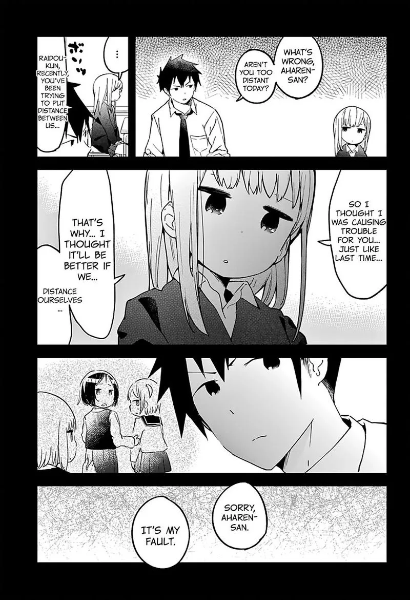 Aharen-san wa Hakarenai Chapter 7 page 9