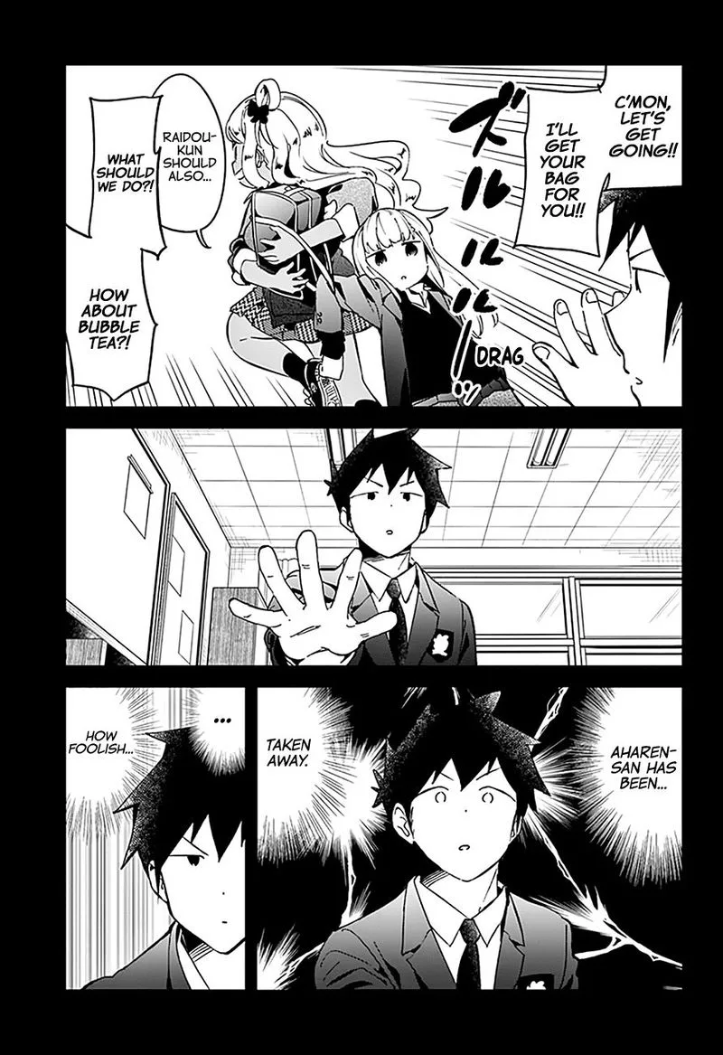 Aharen-san wa Hakarenai Chapter 71 page 7