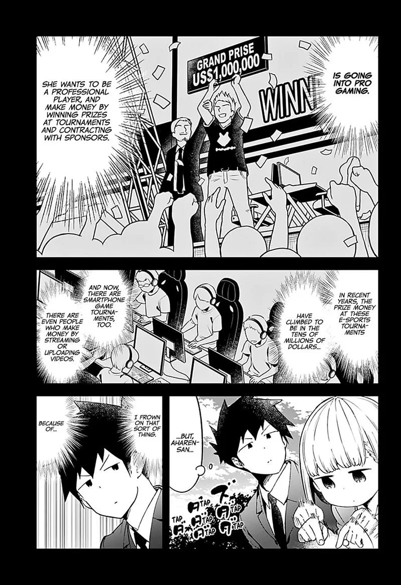 Aharen-san wa Hakarenai Chapter 73 page 3