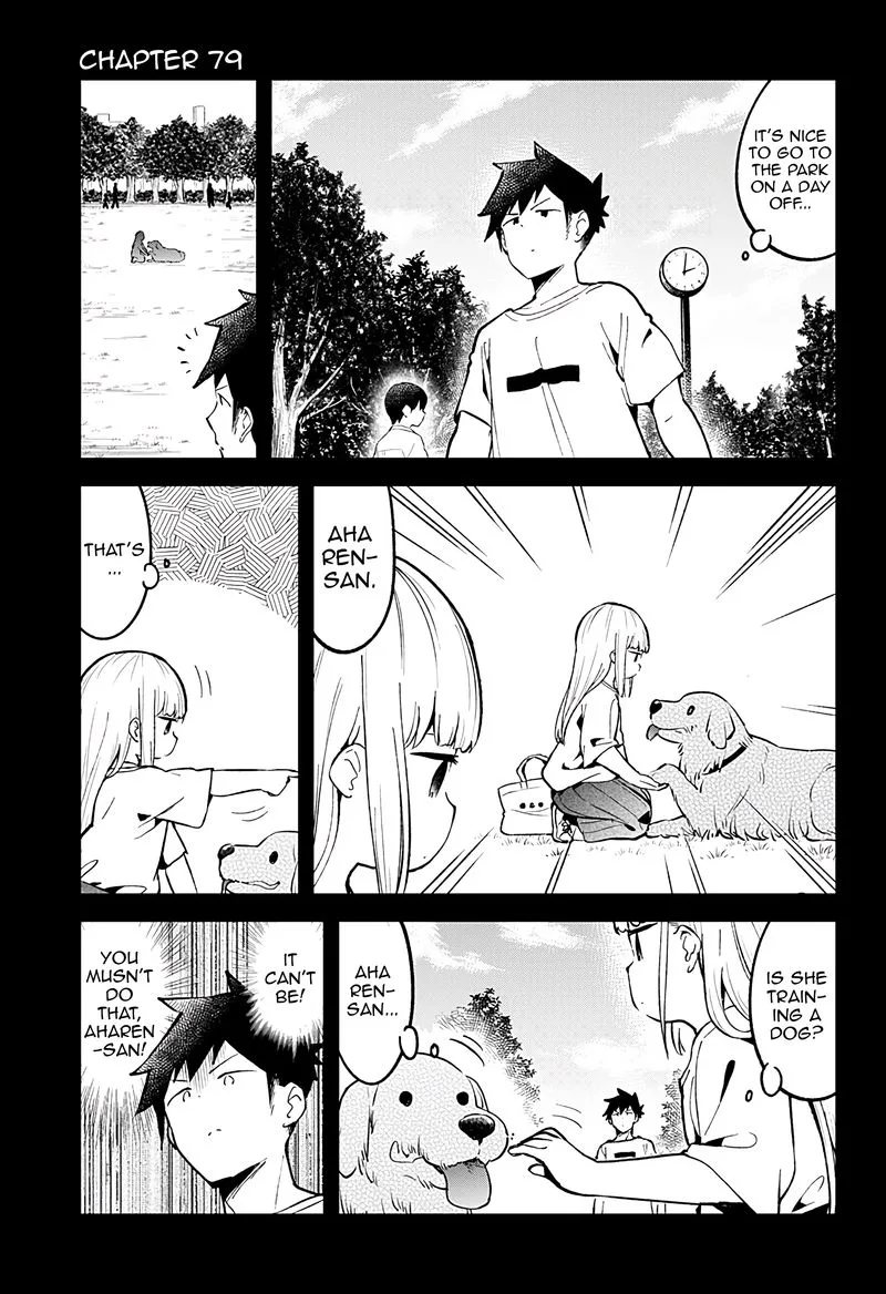 Aharen-san wa Hakarenai Chapter 79 page 1