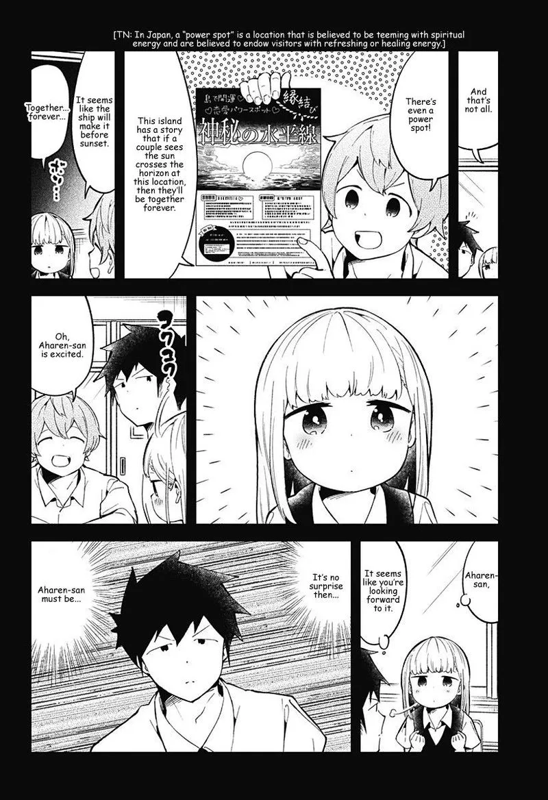 Aharen-san wa Hakarenai Chapter 86 page 4