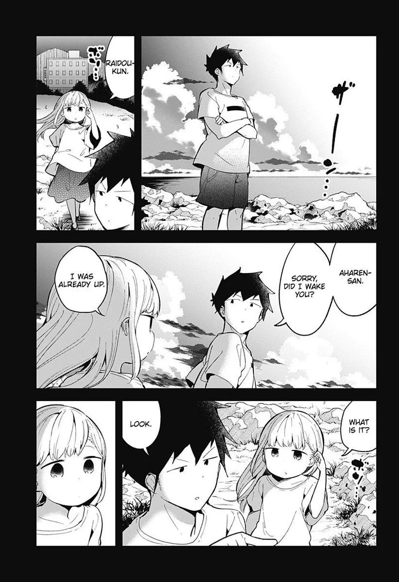 Aharen-san wa Hakarenai Chapter 87 page 9
