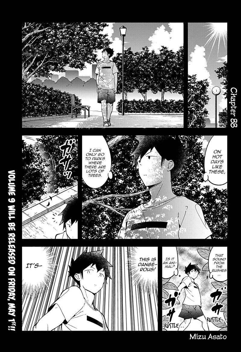 Aharen-san wa Hakarenai Chapter 88 page 1