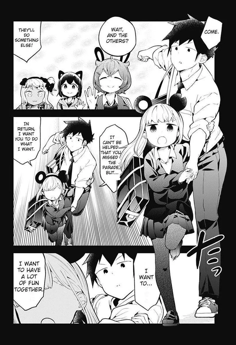 Aharen-san wa Hakarenai Chapter 98 page 14