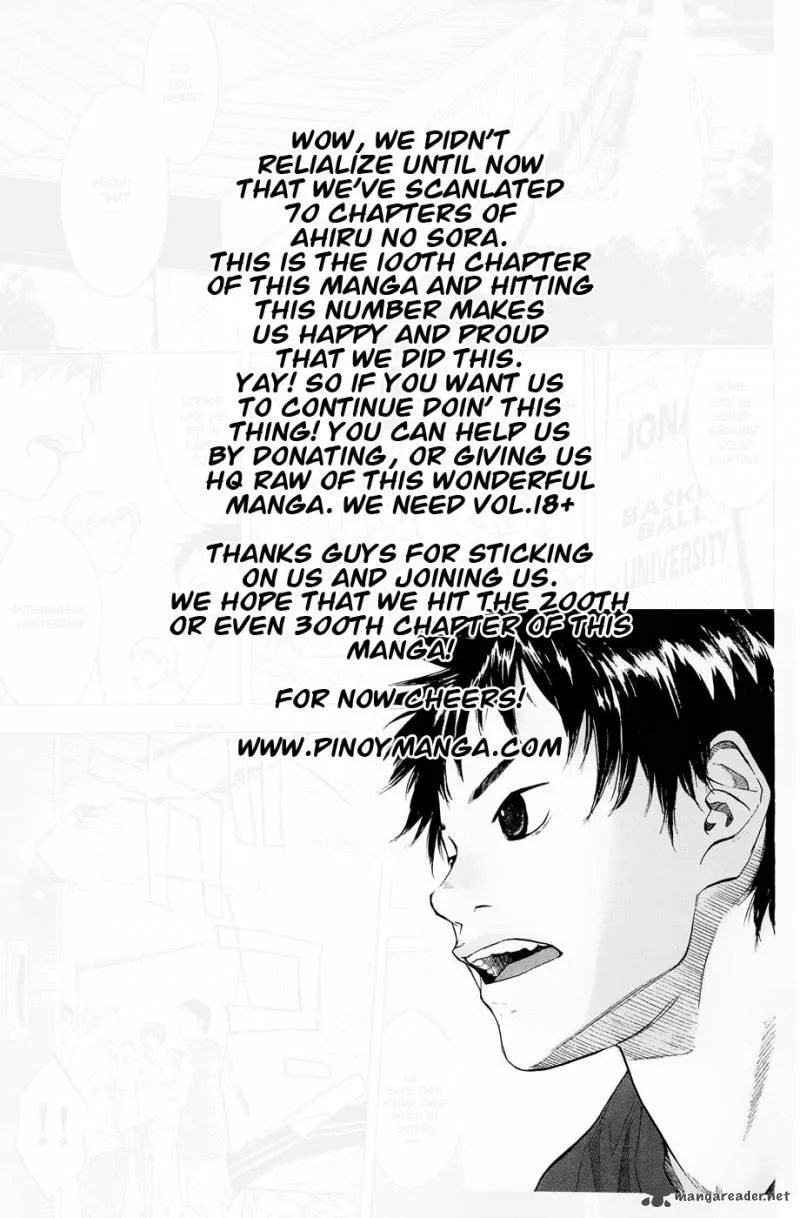 Ahiru no Sora Chapter 100 page 3