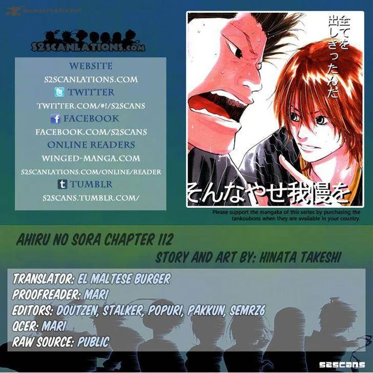 Ahiru no Sora Chapter 112 page 19
