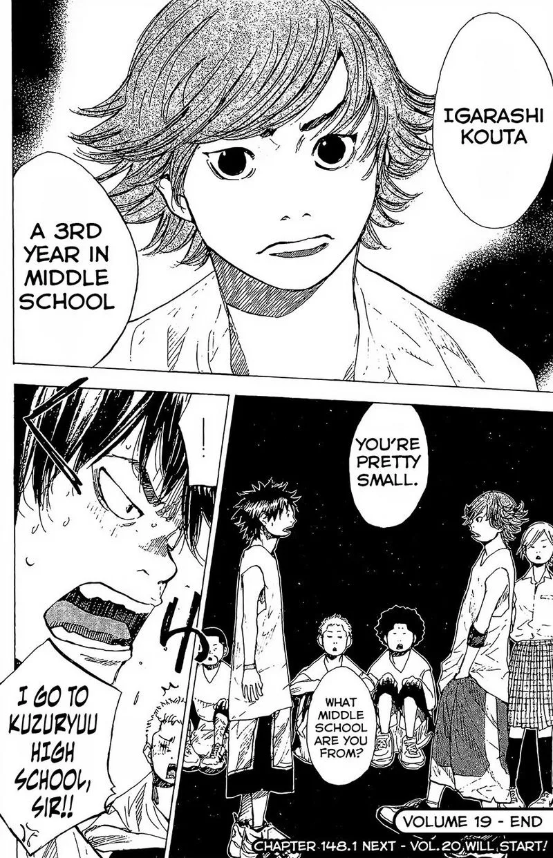 Ahiru no Sora Chapter 147 page 18