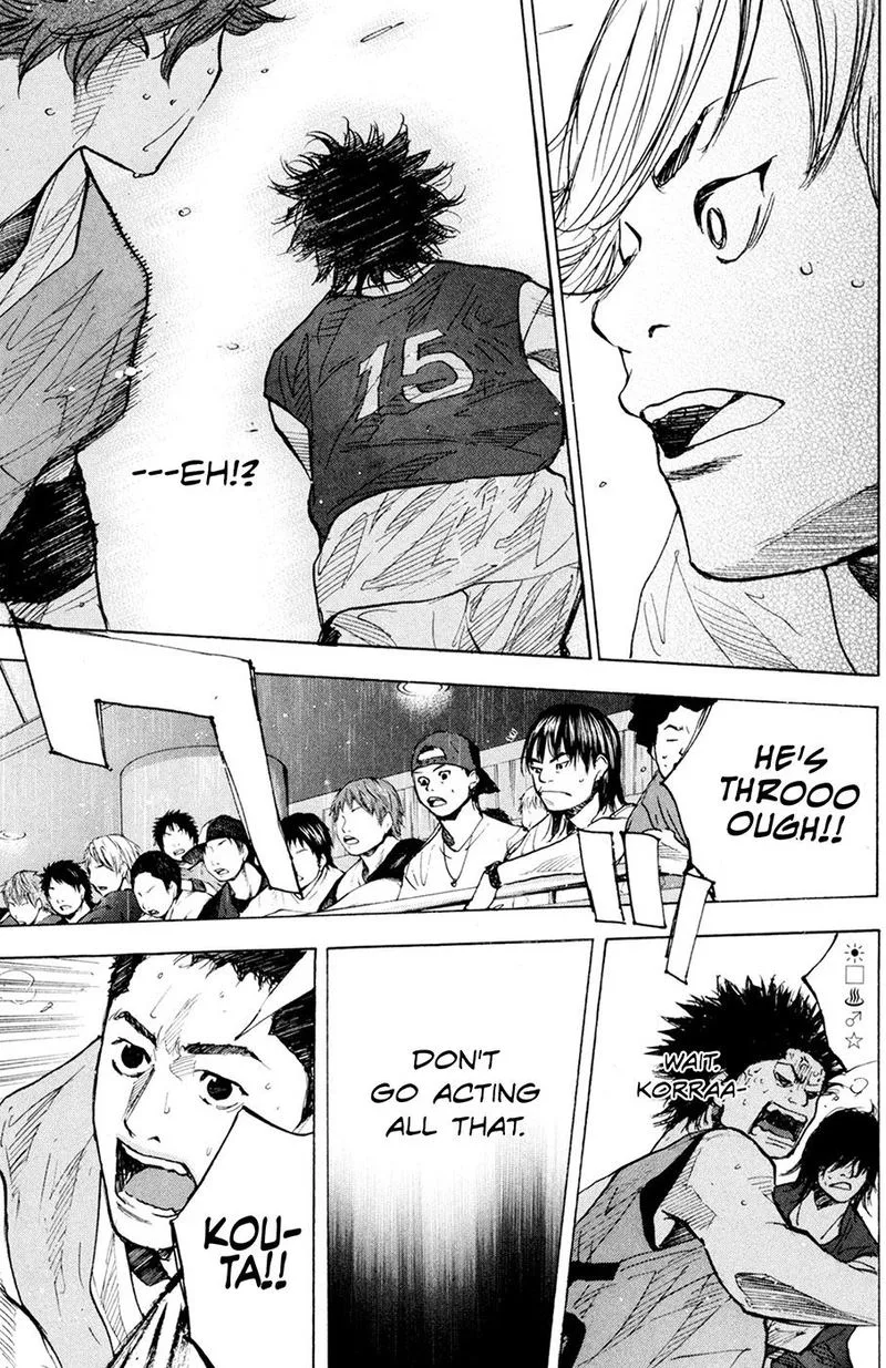 Ahiru no Sora Chapter 149 page 33