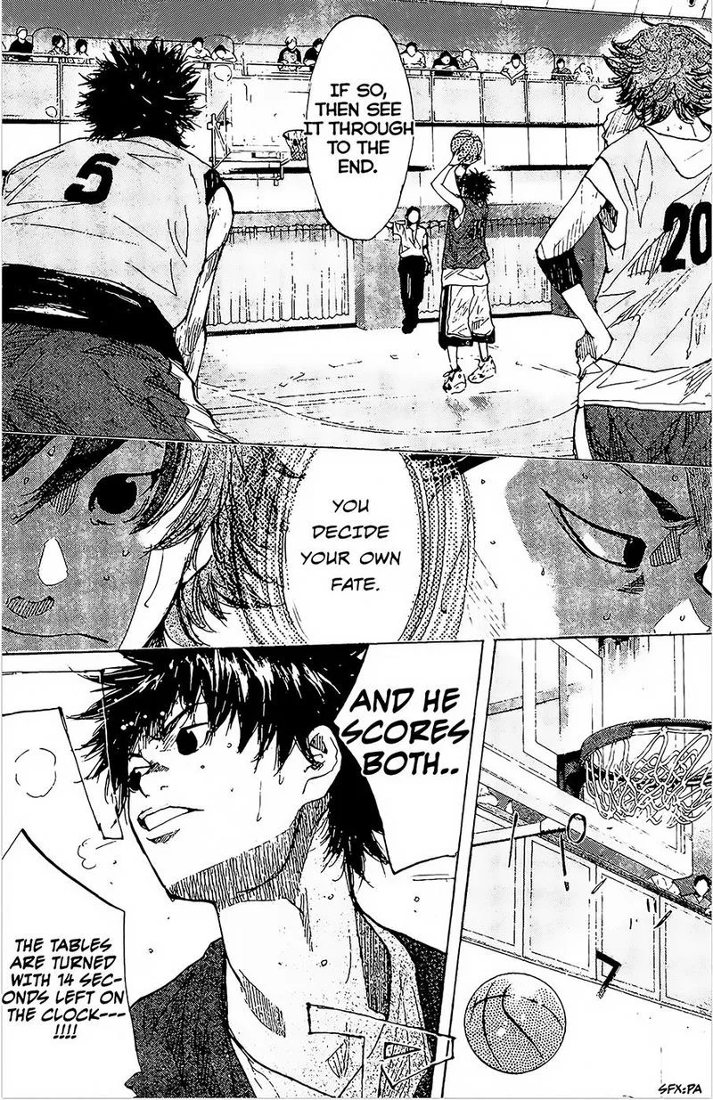 Ahiru no Sora Chapter 149 page 38