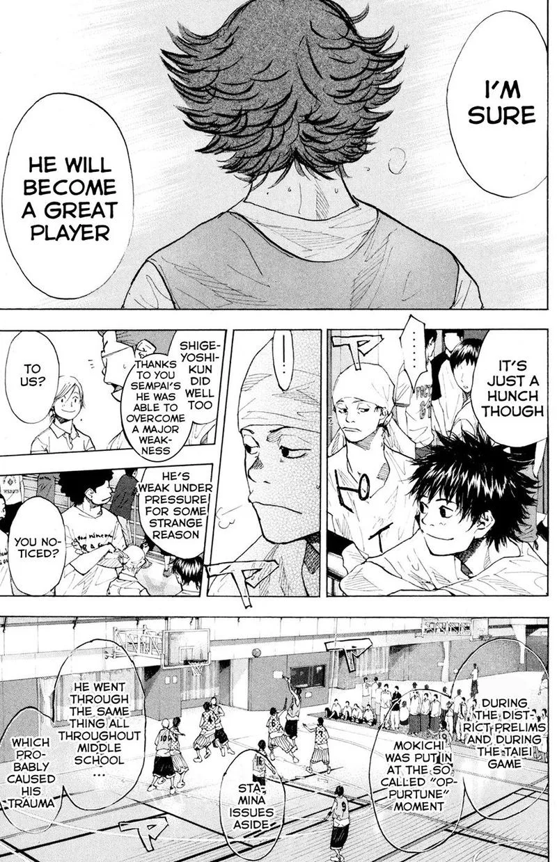 Ahiru no Sora Chapter 150 page 3