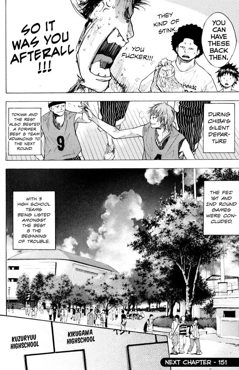 Ahiru no Sora Chapter 150 page 34