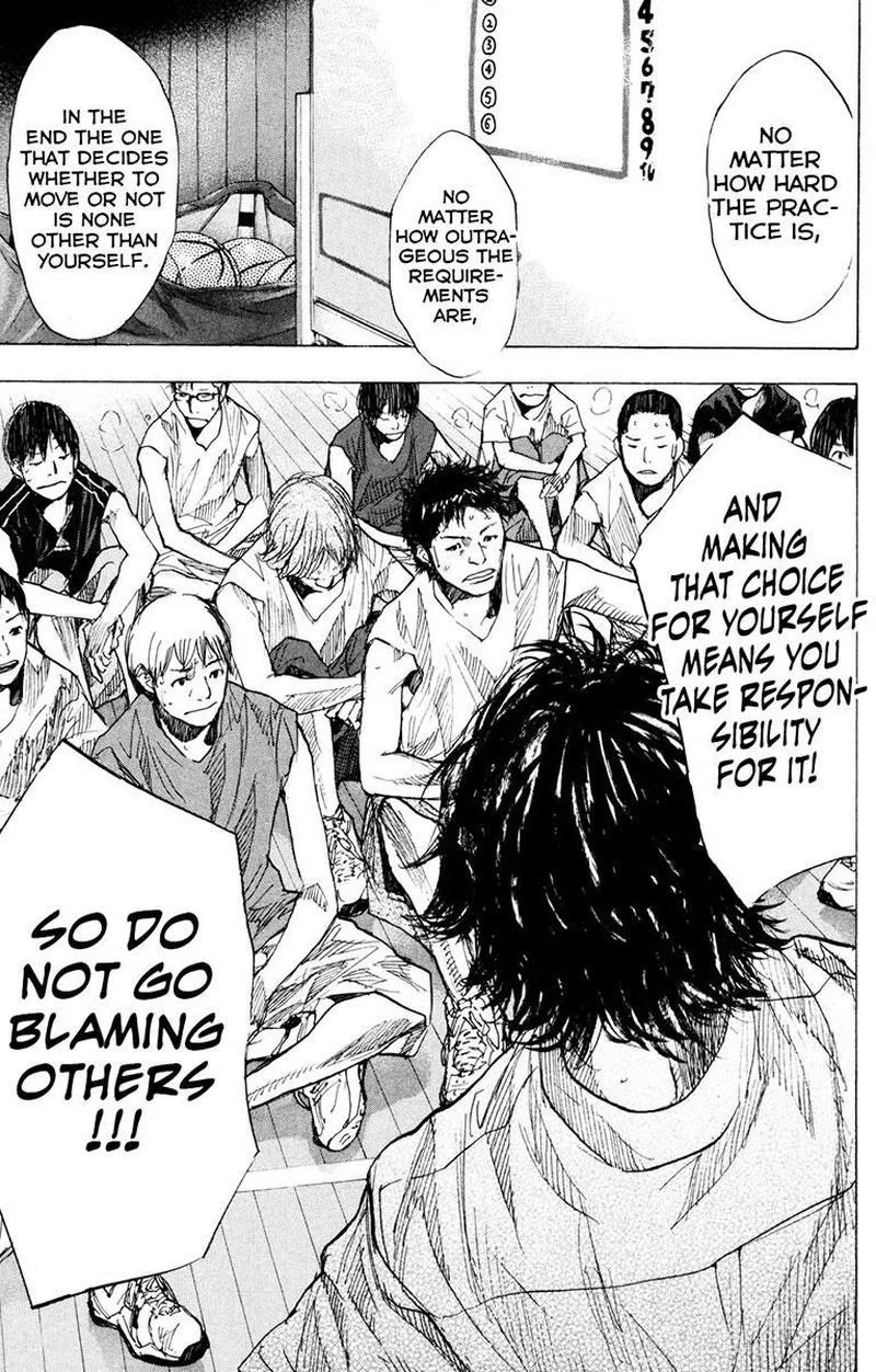 Ahiru no Sora Chapter 156 page 17