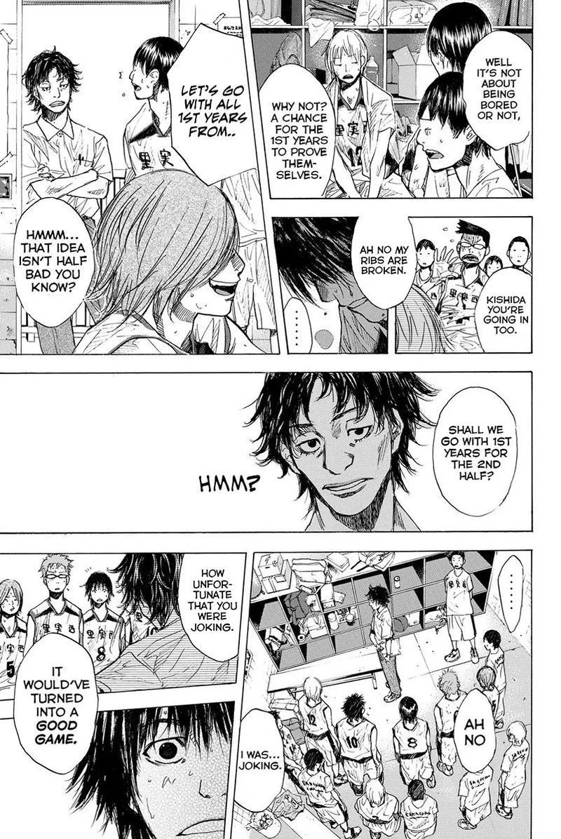 Ahiru no Sora Chapter 159 page 19