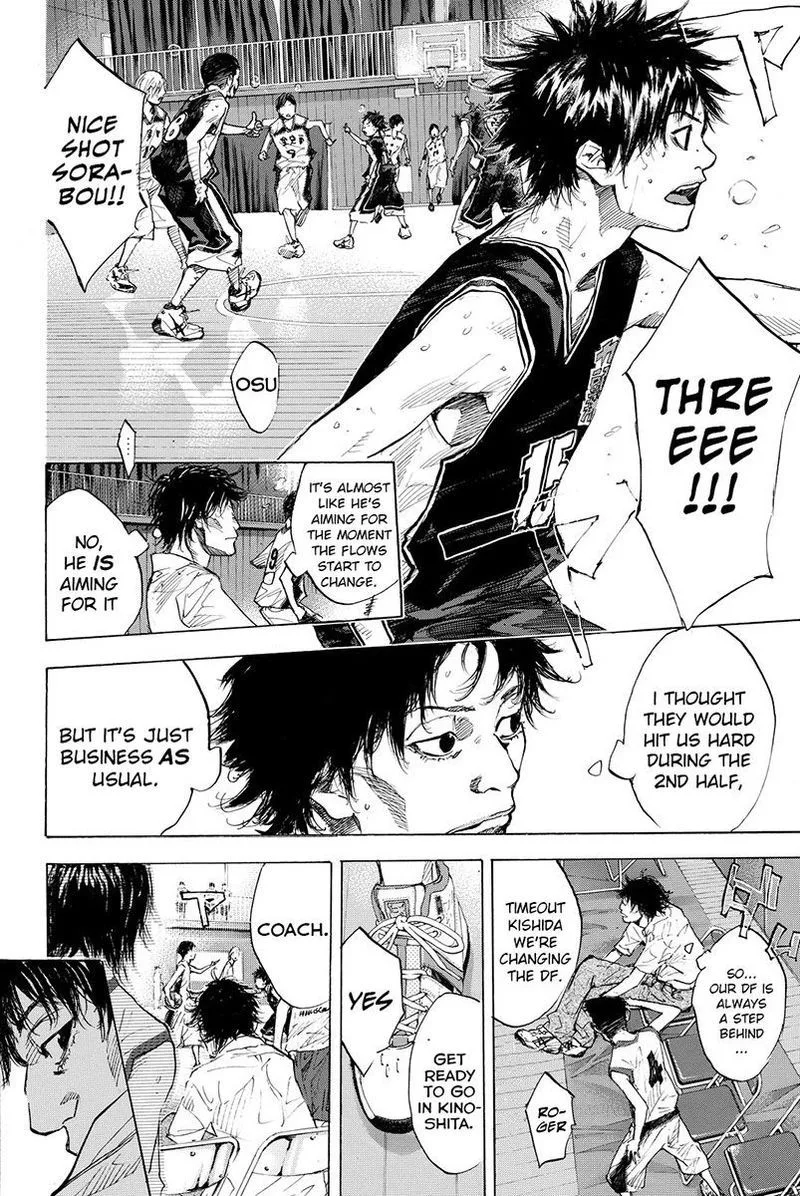Ahiru no Sora Chapter 159 page 34