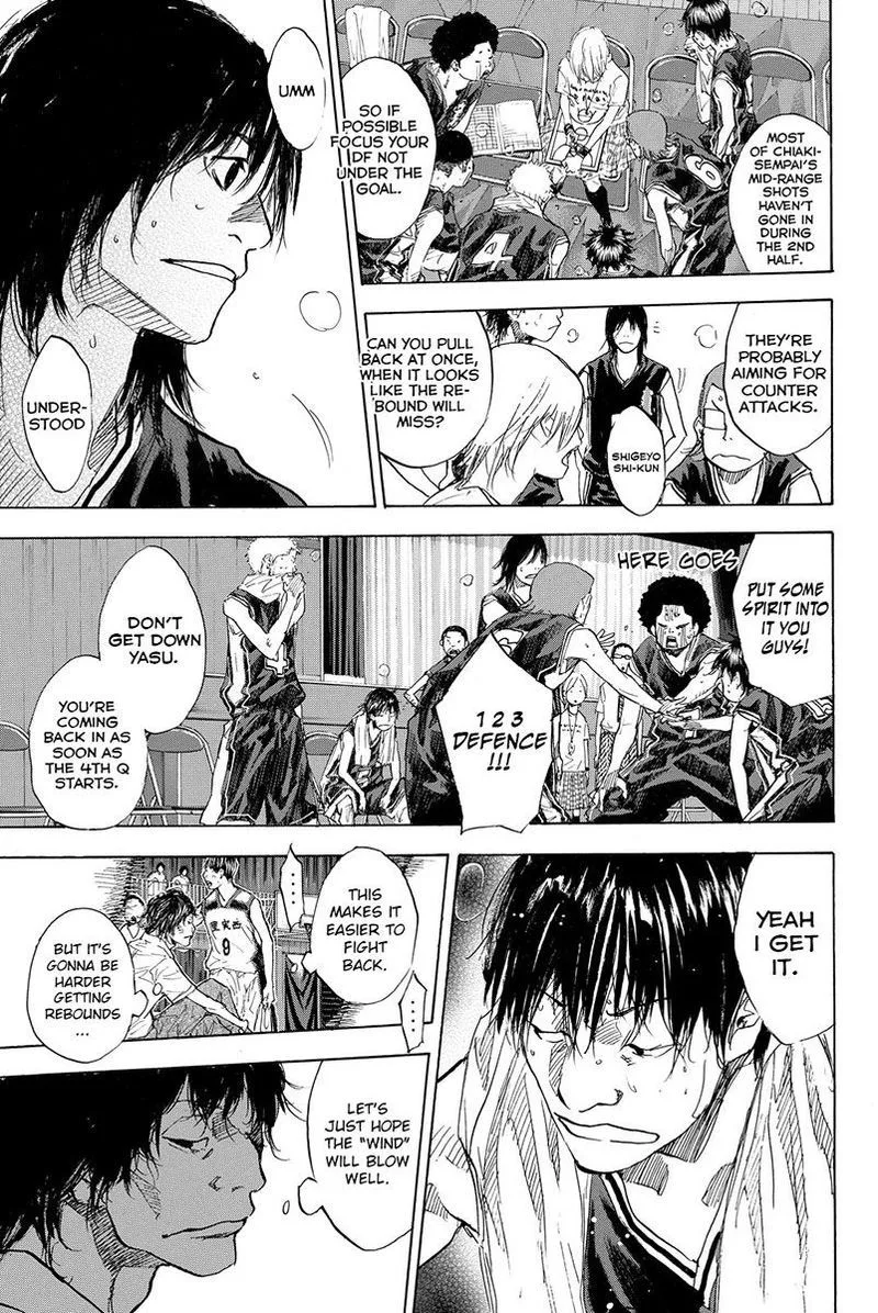 Ahiru no Sora Chapter 160 page 19