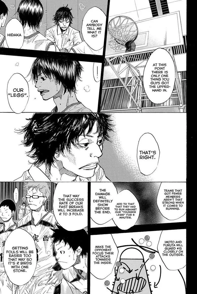 Ahiru no Sora Chapter 160 page 7