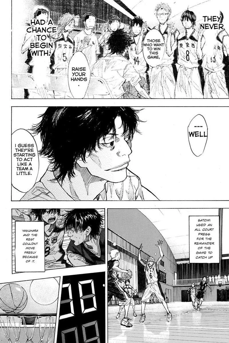 Ahiru no Sora Chapter 161 page 14